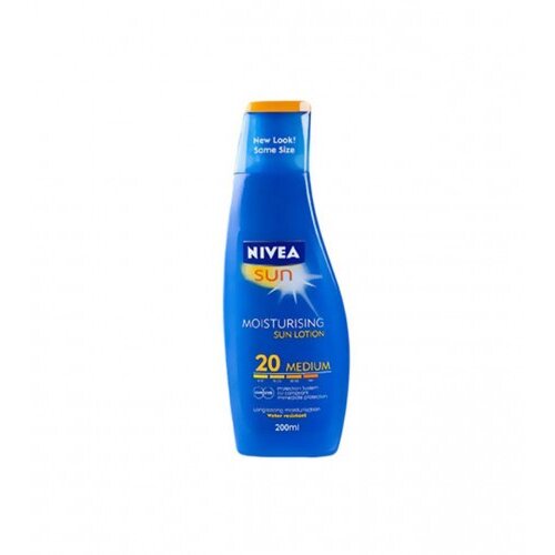 Nivea Mlijeko za sunčanje 200ml SPF 20 Slike