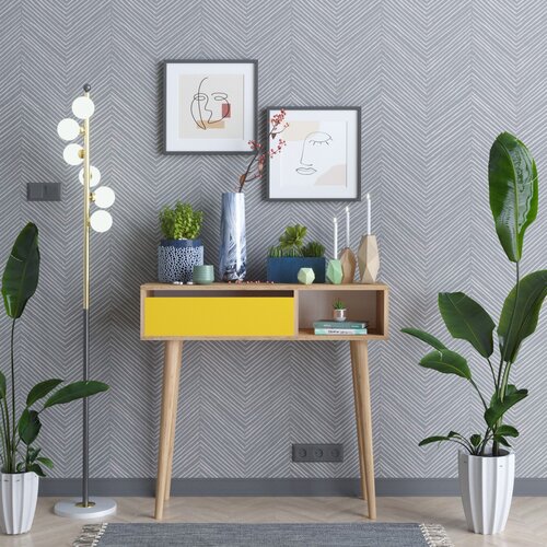 Hanah home arlet oakyellow sideboard Cene