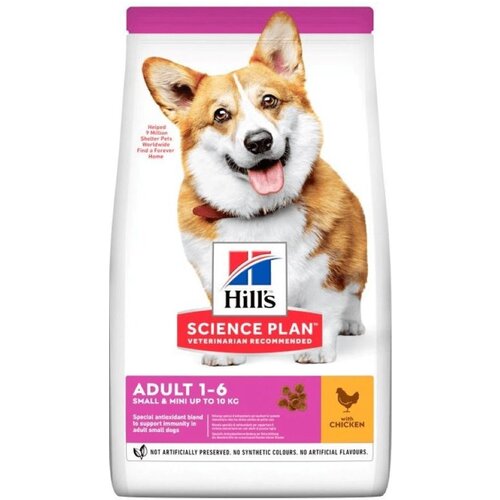 Hill’s za odrasle pse, Small&mini breed, Piletina, 6kg Cene