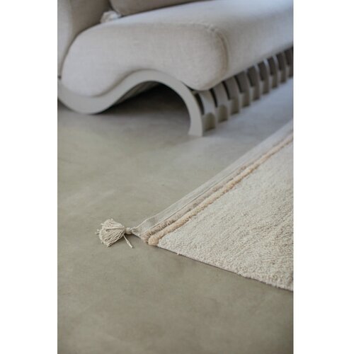 Lorena Canals Krem periv/ručno rađen pamučan tepih 140x200 cm Bloom Natural &amp;ndash; Slike
