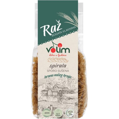 Nepoznato Testenina od raži spirala VOLIM 250g Cene
