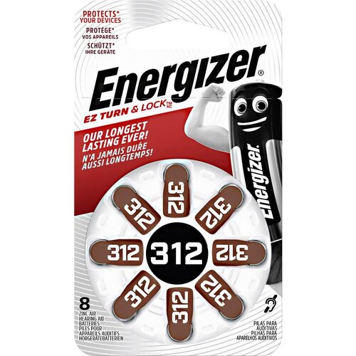 Energizer Baterije za slu&scaron;ni aparat EZ Turn & Lock 312 (1,4 V, 8 kos) Cene