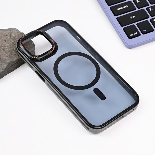  torbica magsafe trendy za iphone 15 6.1 crna Cene