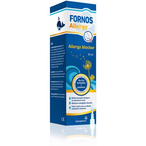 HAMAPHARM Fornos allergy sprej za nos, 30ml Slike