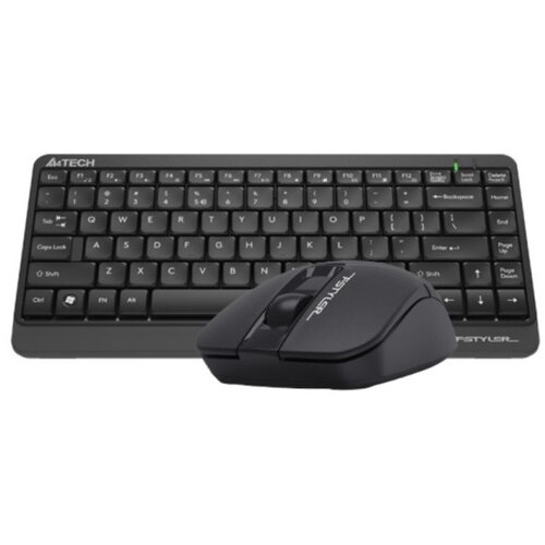 A4Tech A4-FG1112 fstyler bezicna tastatura yu-layout + bezicni mis usb, grey Cene