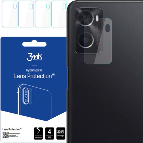 3mk OPPO A36 ZA&amp;Scaron;ČITNA FOLIJA ZA LEČE ZA KALJENO STEKLO POKROV, (22000827) Slike