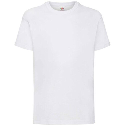 Fruit Of The Loom White Cotton T-shirt Slike