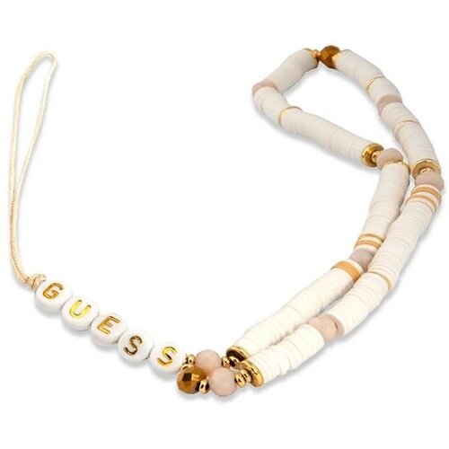 Guess GUSTPEARW TRAK ZA TELEFON BEL OVITEK ZA TELEFON HEISHI BEADS, (21833545) Slike