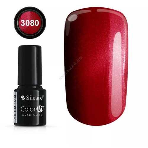 Silcare color IT-3080 trajni gel lak za nokte uv i led Slike