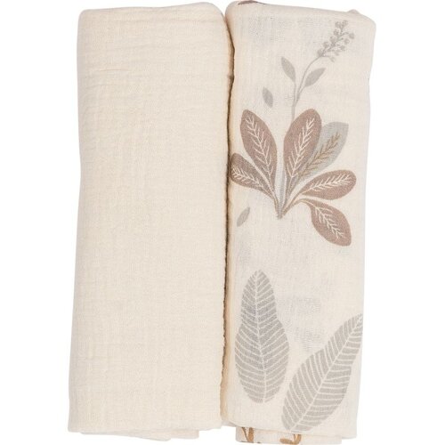 Bubaba by FreeON tetra plenica muslin 2/1 listki, 70 x 70 cm beige Slike