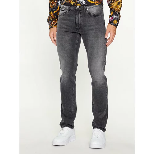 Just Cavalli Jeans hlače 75OAB5S0 Črna Slim Fit