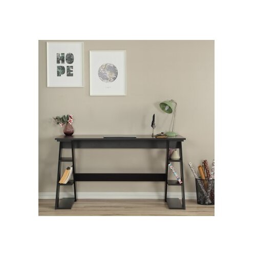 Hanah home Radni sto Lungo, 140x73x60 cm, Crni Slike