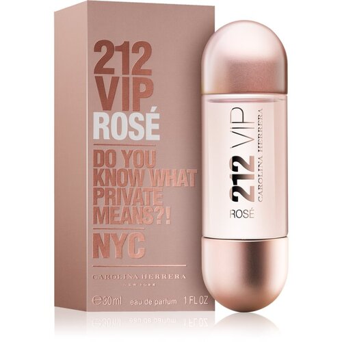 Carolina Herrera 212 VIP Ros&amp;eacute; parfumska voda za ženske 30 ml Slike