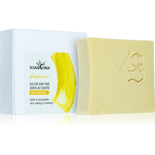 Soaphoria Dermacare+ milo z žveplom za globoko či&amp;scaron;čenje 125 g Slike