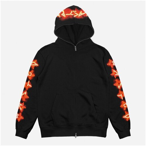 Wasted Surt hoodie full zip Crna Cijene