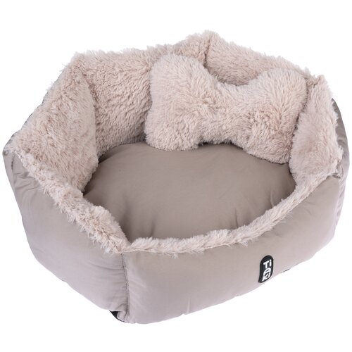 TIAKI pahuljasti krevetić Fluffy Bone – D&nbsp;50 x Š&nbsp;40 x V&nbsp;20&nbsp;cm Cijene