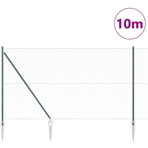  Heksagonalna ograda s stubom 10 x 1,6 m Čelik premazan PVC-om Cijene