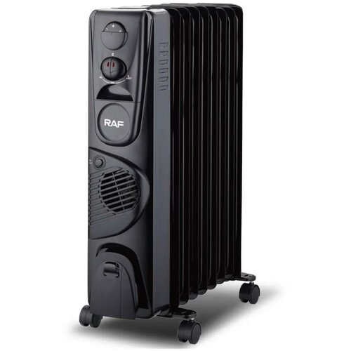 RAF R.0931B uljni radijator 9 rebara crni 2400W Slike