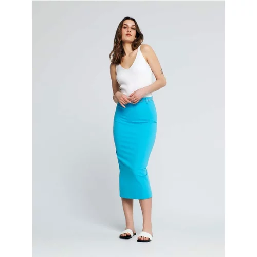 Sinsay ženska midi suknja s prorezom 6516T-50X
