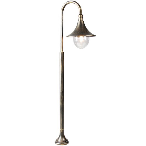 QAZQA Smart buiten lantaarn antiek goud 125 cm IP44 incl. LED - Daphne Cene