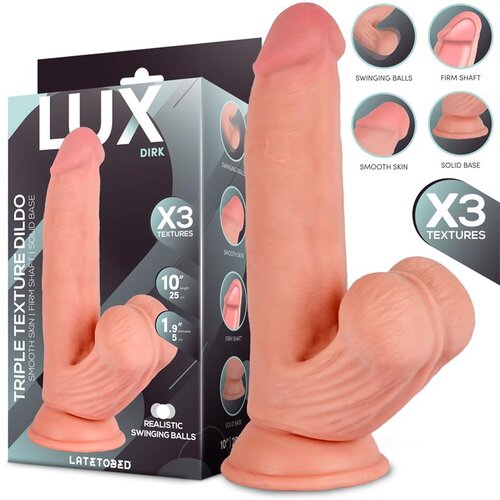 Lux Dildo Dirk Tripple Density With Swinging Balls Slike