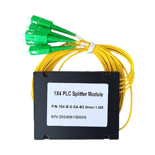 ExeLink ABS PLC Splitter 1 x 4 Optic Splitters SC/APC Cene