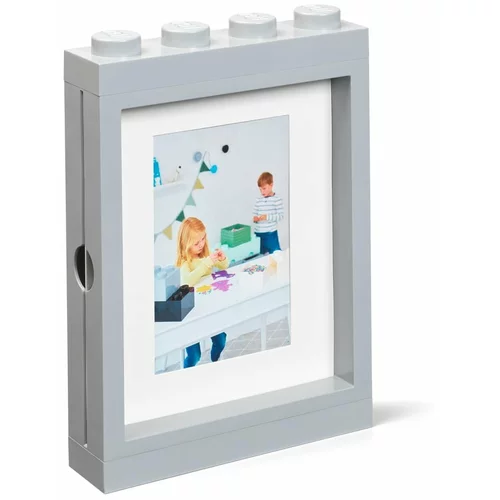 Lego Siv okvir za fotografije LEGO®, 19,3 x 4,7 cm