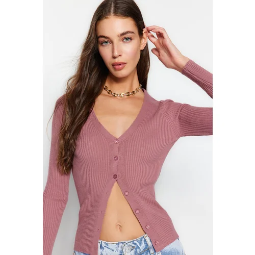 Trendyol Cardigan - Pink - Regular fit