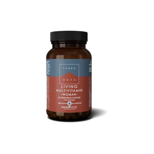 TERRA NOVA Living multivitamin za žene, 50 cps Slike