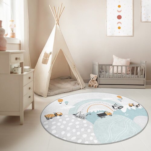 Mila Home Periv dječji tepih &amp;oslash;150 cm Snowy Hills &amp;ndash; Slike
