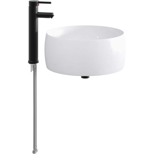  Umivaonik za kupaonicu Mat Crna 38,5 x 38,5 x 16 cm Metal Cijene