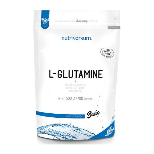 NUTRIVERSUM L-Glutamin Basic, 500g Slike