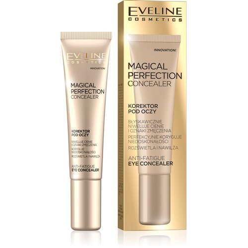 Eveline Magical Perfection korektor proti temnim kolobarjem pod očmi odtenek 02 Medium 15 ml Cene