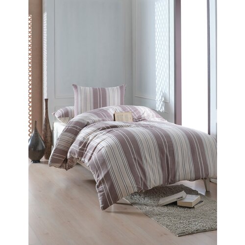 Hanah home komplet posteljine Lima, 160x220cm, Smeđa Slike