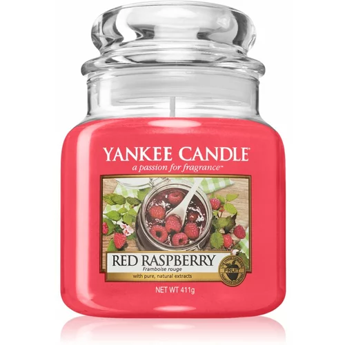 Yankee Candle Red Raspberry dišeča sveča 411 g