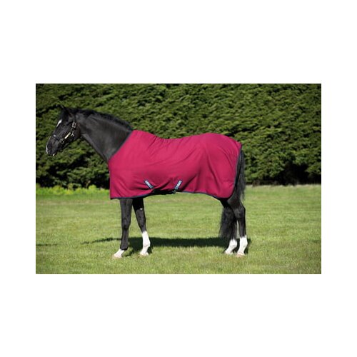 Horseware Ireland Pregrinjalo za znojenje Techni Waffle, bordo - 155 cm Slike