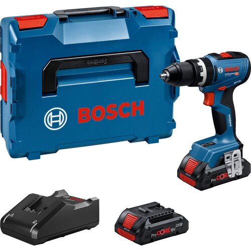 Bosch Akumulatorska vibraciona bu&scaron;ilica - odvrtač GSB 18V-65, 18V, 2x4,0Ah ProCore + L-BOXX 136 06019N3306 Cene