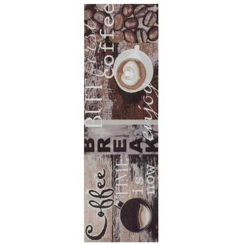 Hanse Home Rjava preproga 50x150 cm Enjoy Coffee Break - Hanse Home