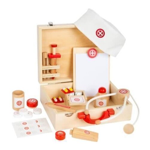 Legler Wooden Doctor’s Kit komplet igrač iz lesa 3 y+ 24 kos Cene
