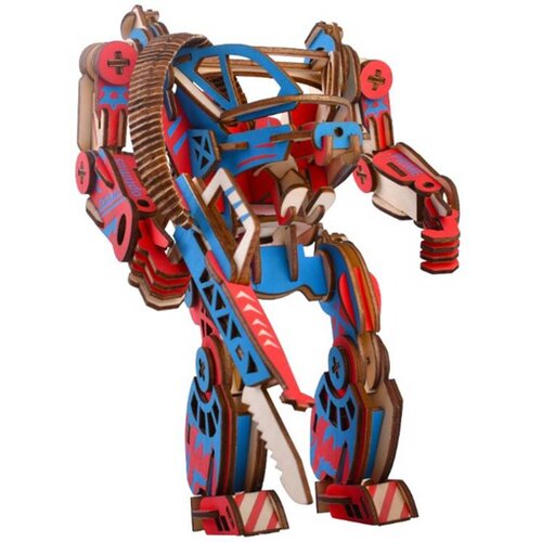  3d drvena slagalica - Robot Cene