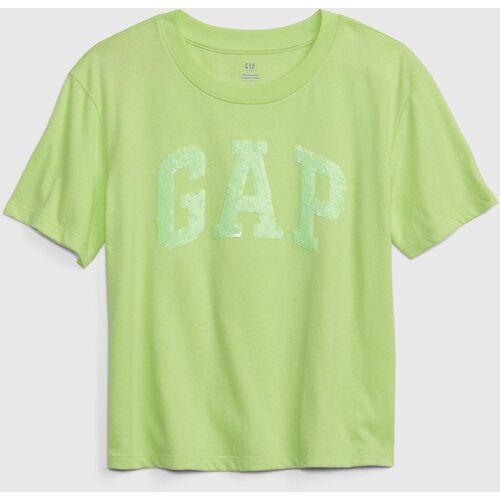 GAP Children's T-shirt organic logo - Girls Cene