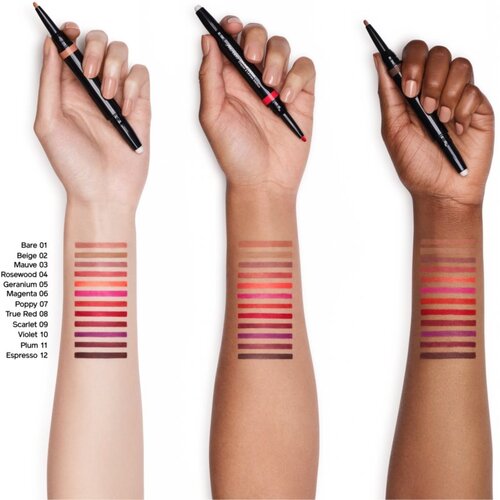 Shiseido LipLiner InkDuo &amp;scaron;minka in svinčnik za ustnice z balzamom odtenek 03 Mauve 1.1 g Slike