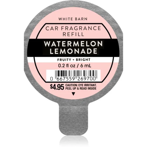 Bath & Body Works Watermelon Lemonade dišava za avto 6 ml