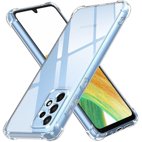 Techsuit Shockproof Clear Silicone prozorna torbica, odporna proti udarcem, za Samsung Galaxy A33 5G Cene