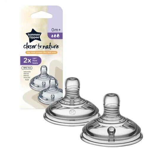 Tommee Tippee Tommee Tippee: Advanced Anti-Colic Vari Flow duda za hranjenje (0 mj+) Slike