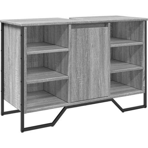 Maison Chic Omarica za umivalnik - Umivalniška omarica siva sonoma 91x35x60 cm inženirski les, (21759035) Cene