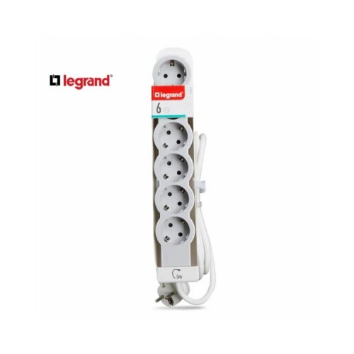 LG 694572 PRODUZNI BLOK 6X2P+E 5M (BELA/S.SIVA) Cene