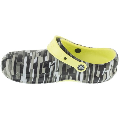 Crocs Natikači Bistro Graphic Clog 204044 Black/Lime 068 Cene