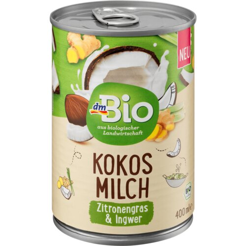 dmBio kokosovo mleko sa limunovom travom i đumbirom 400 ml Slike