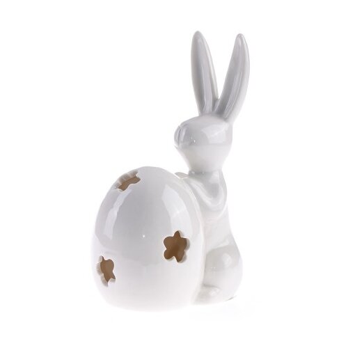 Chompy, keramička figura, jaje i zec, zvezda, 16,8cm ( 735043 ) Slike